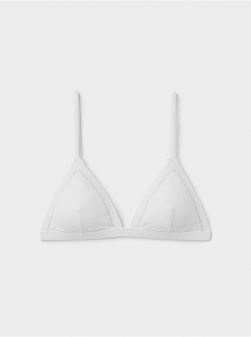 Haut de bikini triangulaire découpé - Kiabi