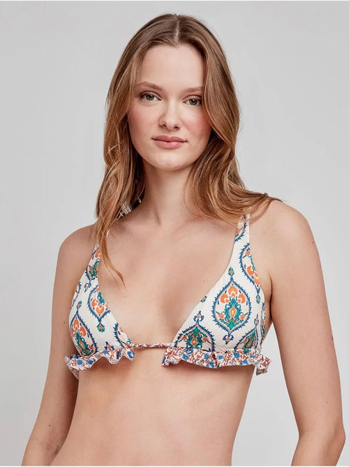Haut de bikini triangulaire sans armature - Kiabi Haut de bikini triangulaire sans armature - Kiabi