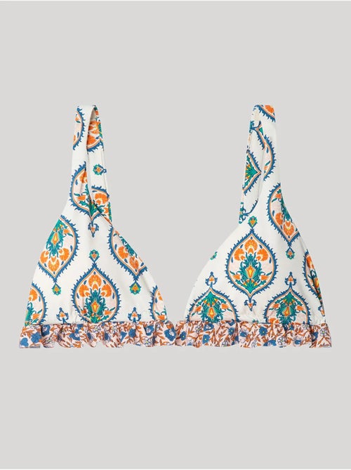 Haut de bikini triangulaire sans armature - Kiabi Haut de bikini triangulaire sans armature - Kiabi