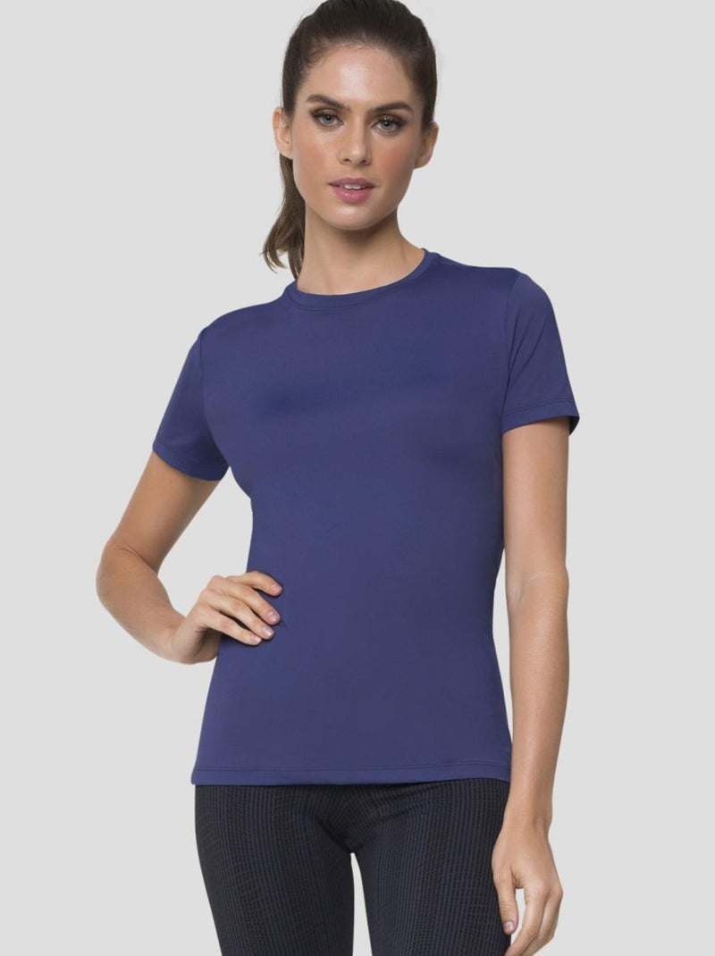 Haut de fitness Movimentando-se UV Line Bleu marine - Kiabi