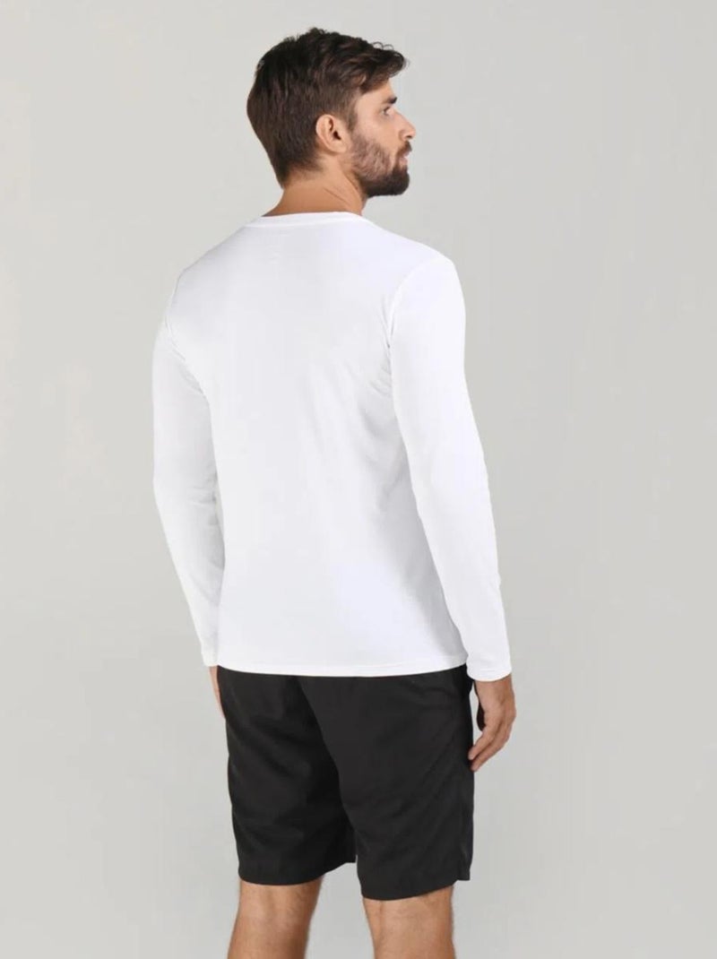 Haut de fitness  UV Line Blanc - Kiabi