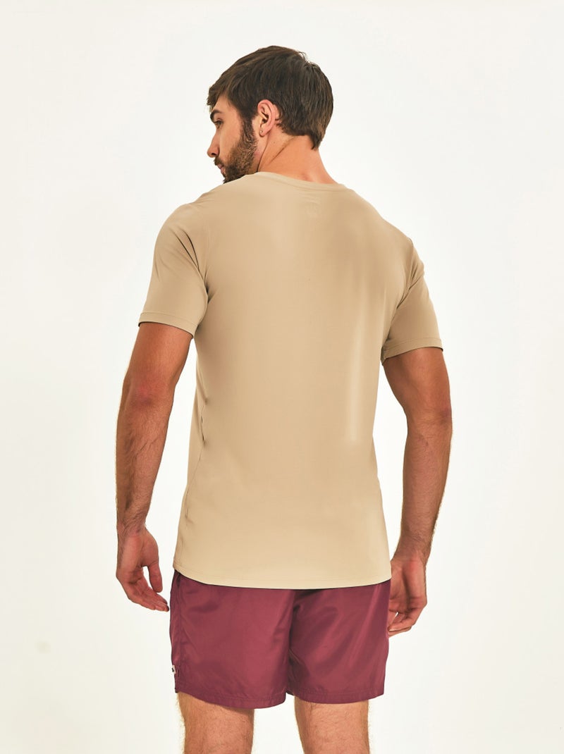 Haut de fitness  UV Line Cuivre - Kiabi