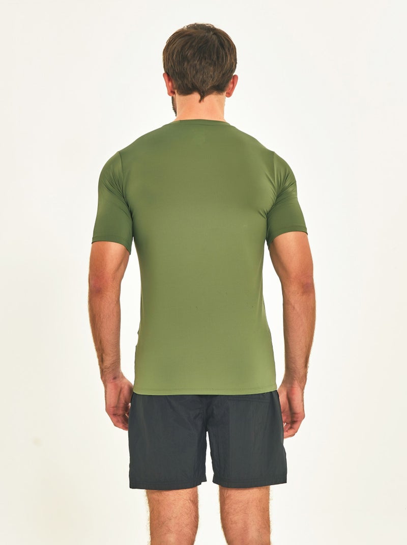 Haut de fitness  UV Line Vert - Kiabi