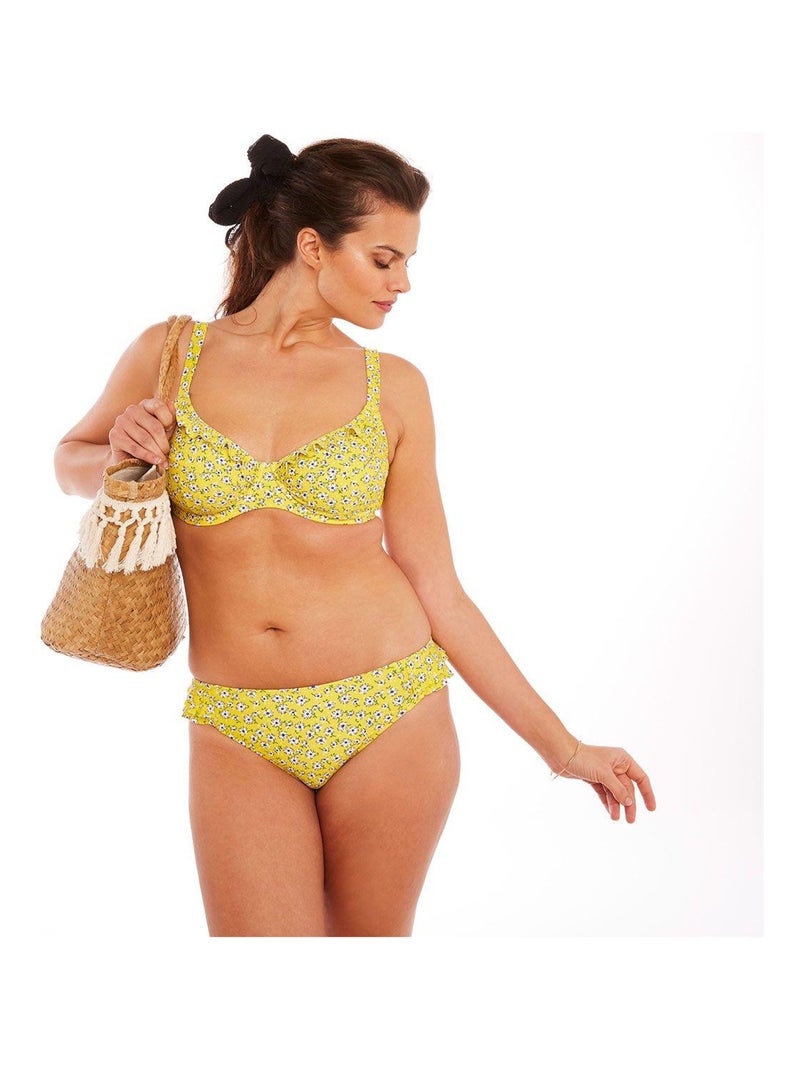 Haut de maillot à armatures CIGALE - Brigitte Bardot Bain Jaune - Kiabi