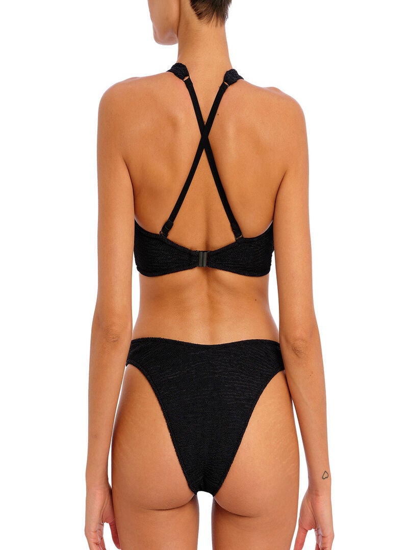 Haut de maillot brassière avec armatures Ibiza Waves Noir - Kiabi