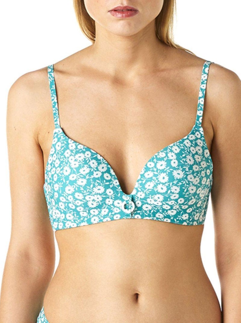 Haut de maillot coques souple LAGUNE - Brigitte Bardot Bain Bleu - Kiabi
