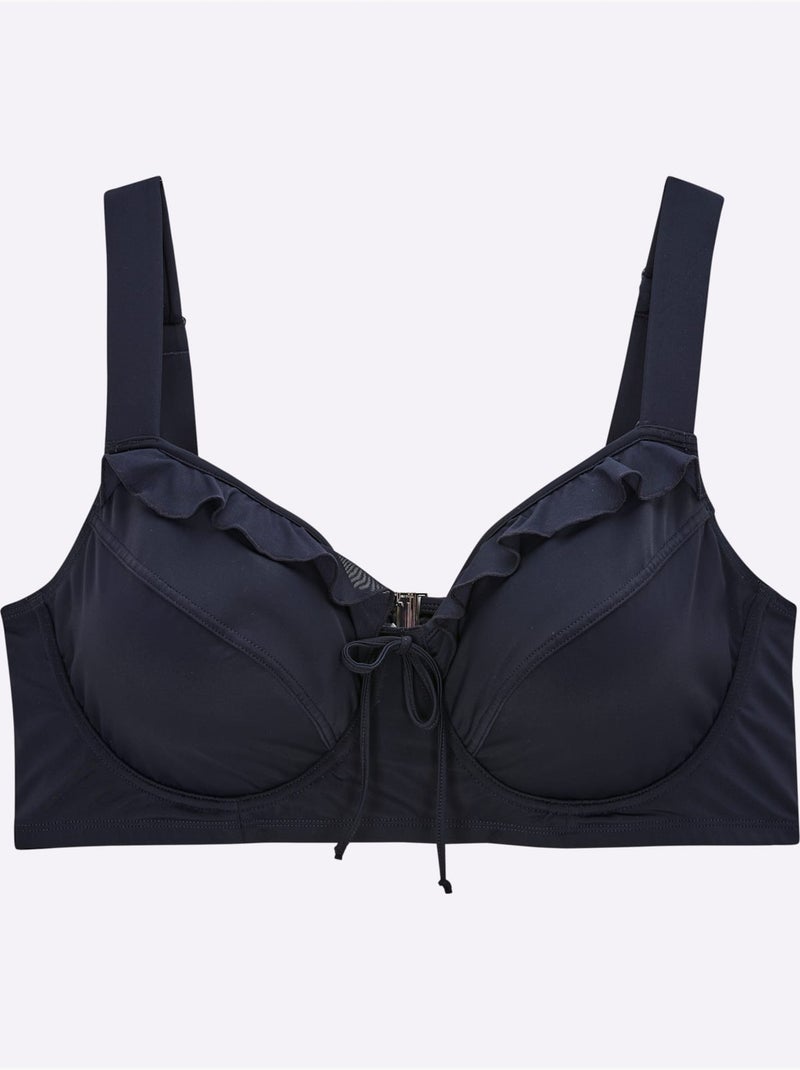 Haut De Maillot De Bain - Sheego - Bonnet D Bleu foncé - Kiabi