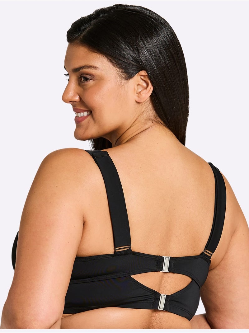 Haut De Maillot De Bain - Sheego Noir - Kiabi