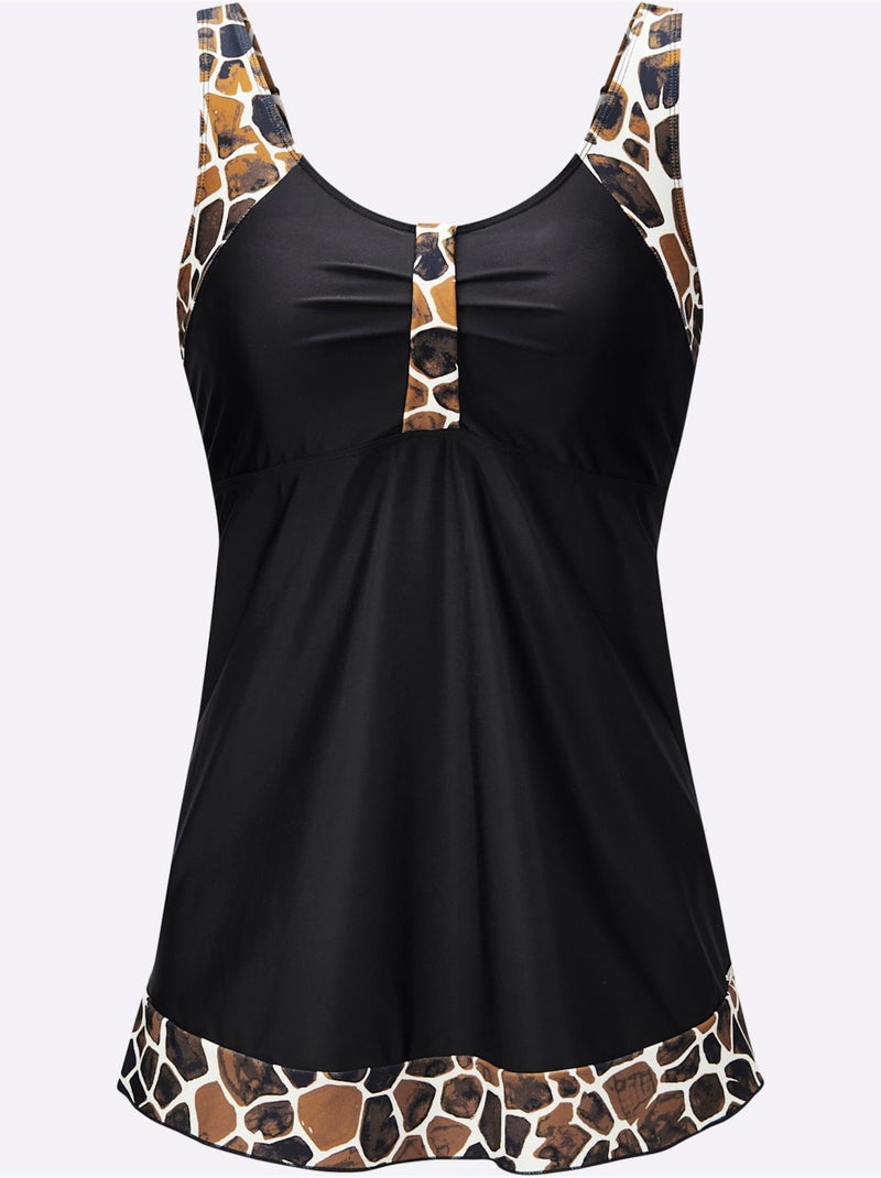 Haut De Maillot De Bain - Witt Noir Marron - Kiabi