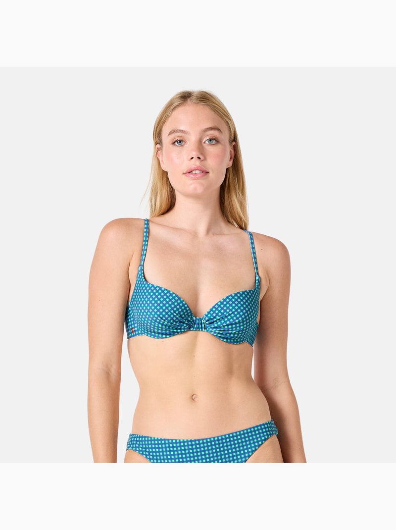 Haut de maillot de bain balconnet ECLECTIQUE - Brigitte Bardot Bain Vert - Kiabi