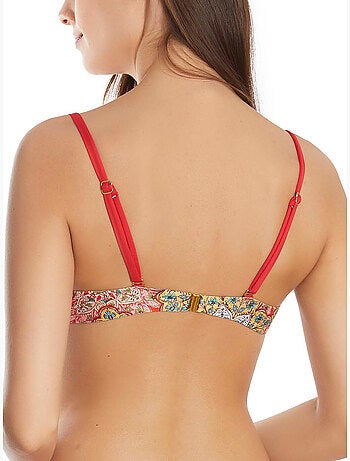 Haut de maillot de bain balconnet multipositions mandala
