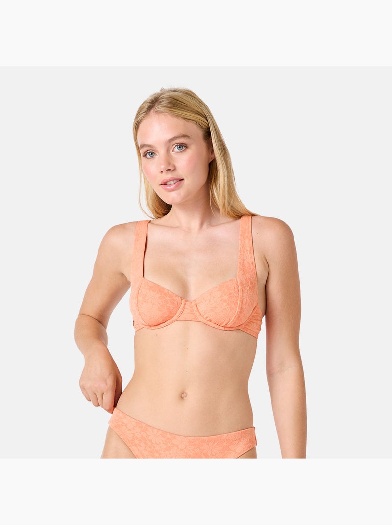 Haut de maillot de bain balconnet NEREIDE - Brigitte Bardot Bain Orange - Kiabi