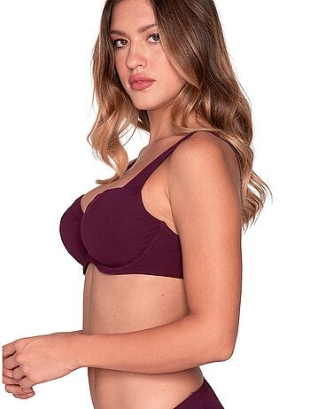 Haut de maillot de bain balconnet non préformé blue sense