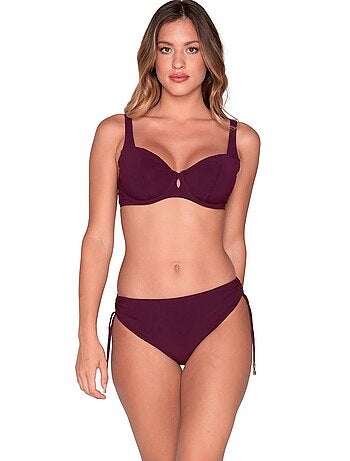 Haut de maillot de bain balconnet non préformé blue sense