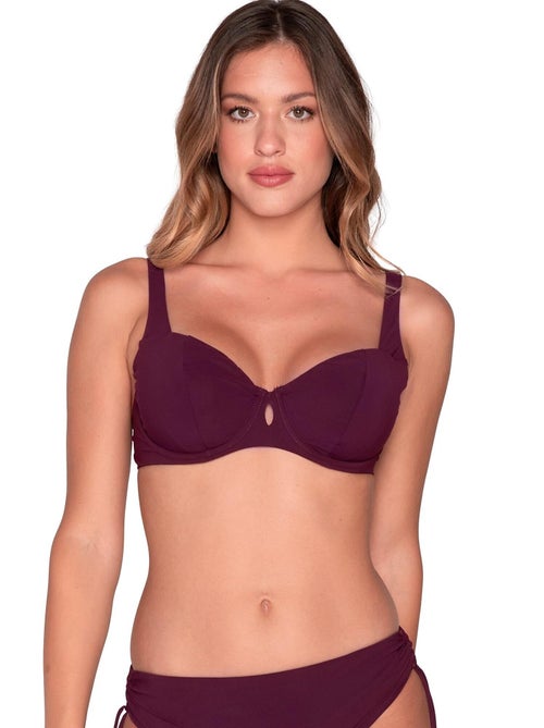 Haut de maillot de bain balconnet non préformé blue sense - Kiabi Haut de maillot de bain balconnet non préformé blue sense - Kiabi