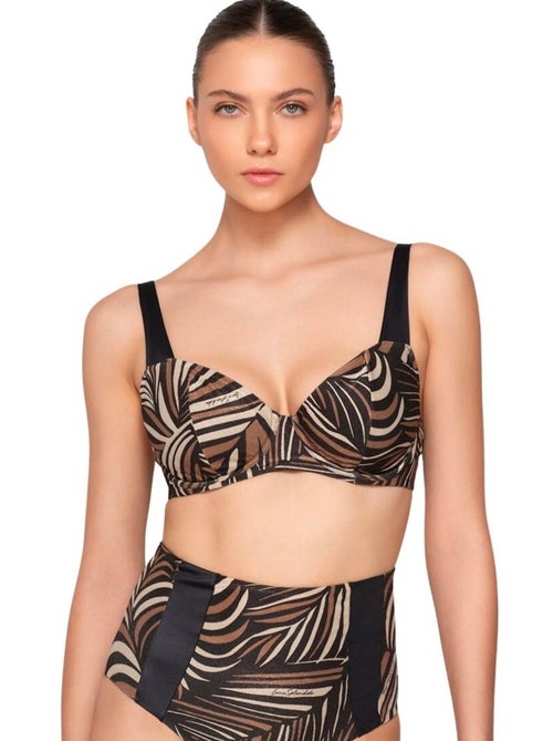 Haut de maillot de bain balconnet non préformé martini - Kiabi Haut de maillot de bain balconnet non préformé martini - Kiabi