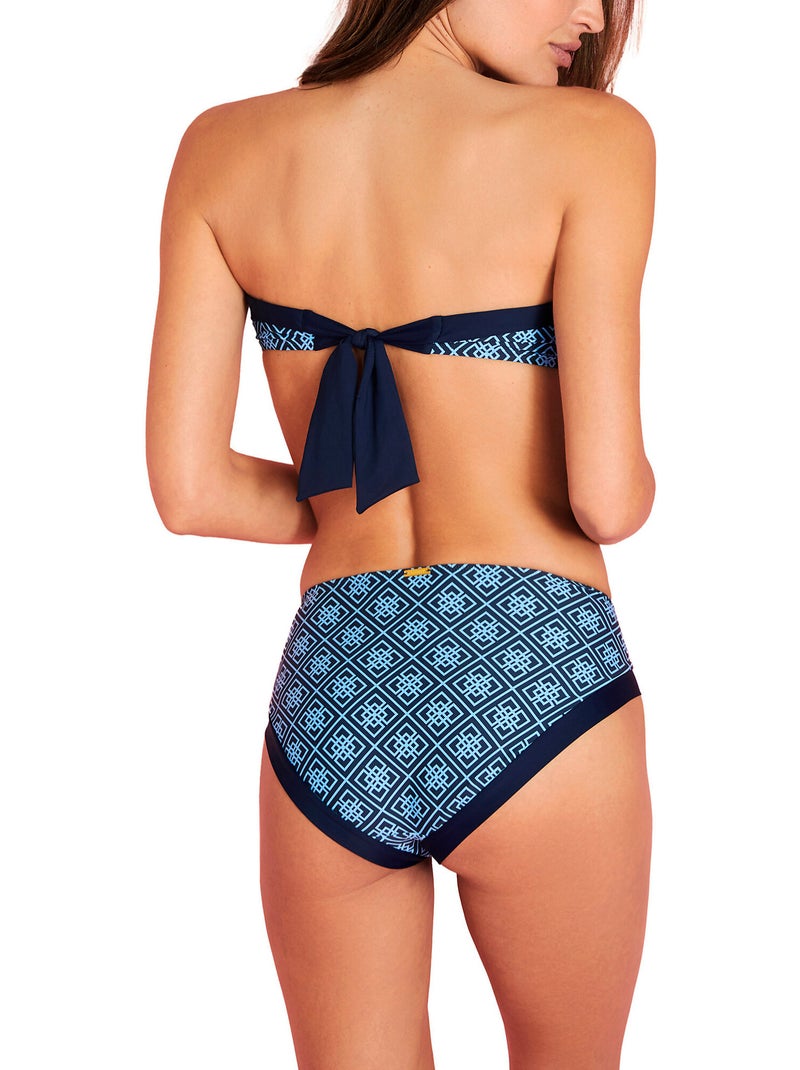 Haut de maillot de bain bandeau bali Bleu - Kiabi