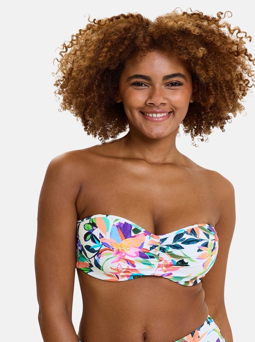 Haut de maillot de bain bandeau Barbade Sans Complexe - Kiabi Haut de maillot de bain bandeau Barbade Sans Complexe - Kiabi