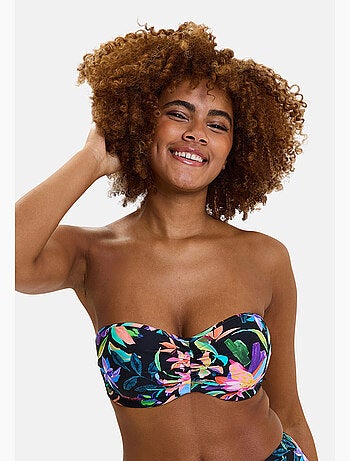 Haut de maillot de bain bandeau barbade sans complexe lingerie