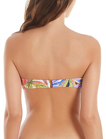 Haut de maillot de bain bandeau bird of paradise