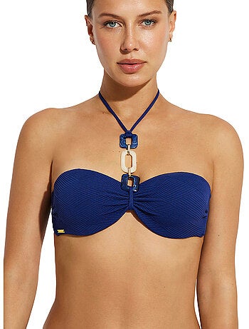 Haut de maillot de bain bandeau cosmopolitan