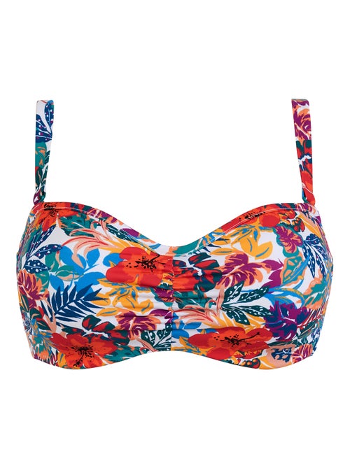 Haut de maillot de bain bandeau Curaçao Sans Complexe - Kiabi