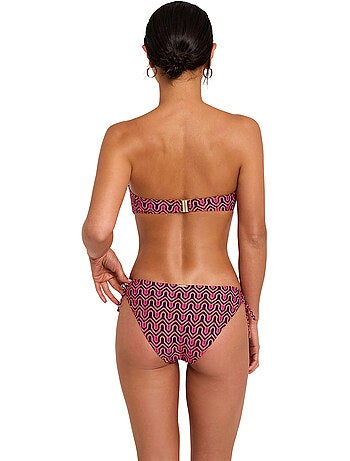 Haut de maillot de bain bandeau kaleido