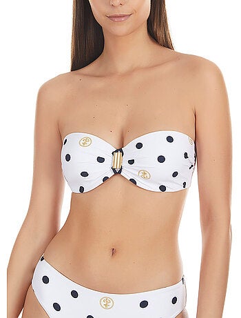 Haut de maillot de bain bandeau lunares