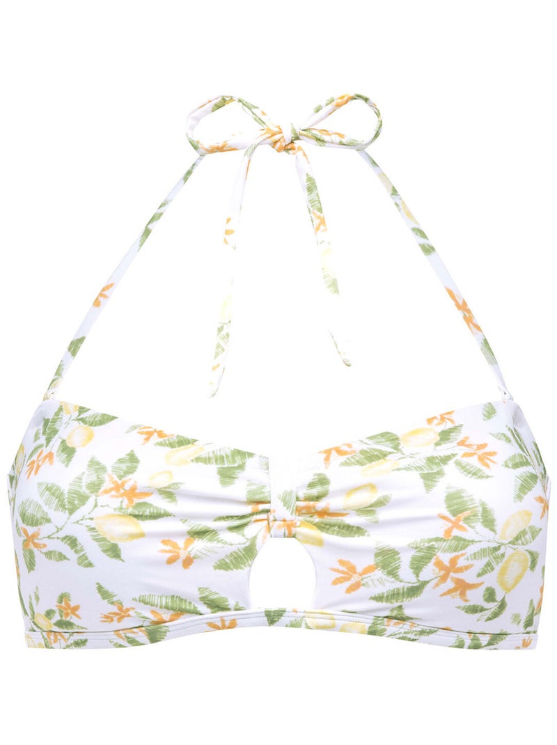 Haut de maillot de bain bandeau MENTON - Brigitte Bardot Bain Blanc - Kiabi