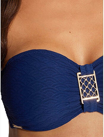 Haut de maillot de bain bandeau non préformé sicilia