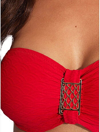 Haut de maillot de bain bandeau non préformé sicilia