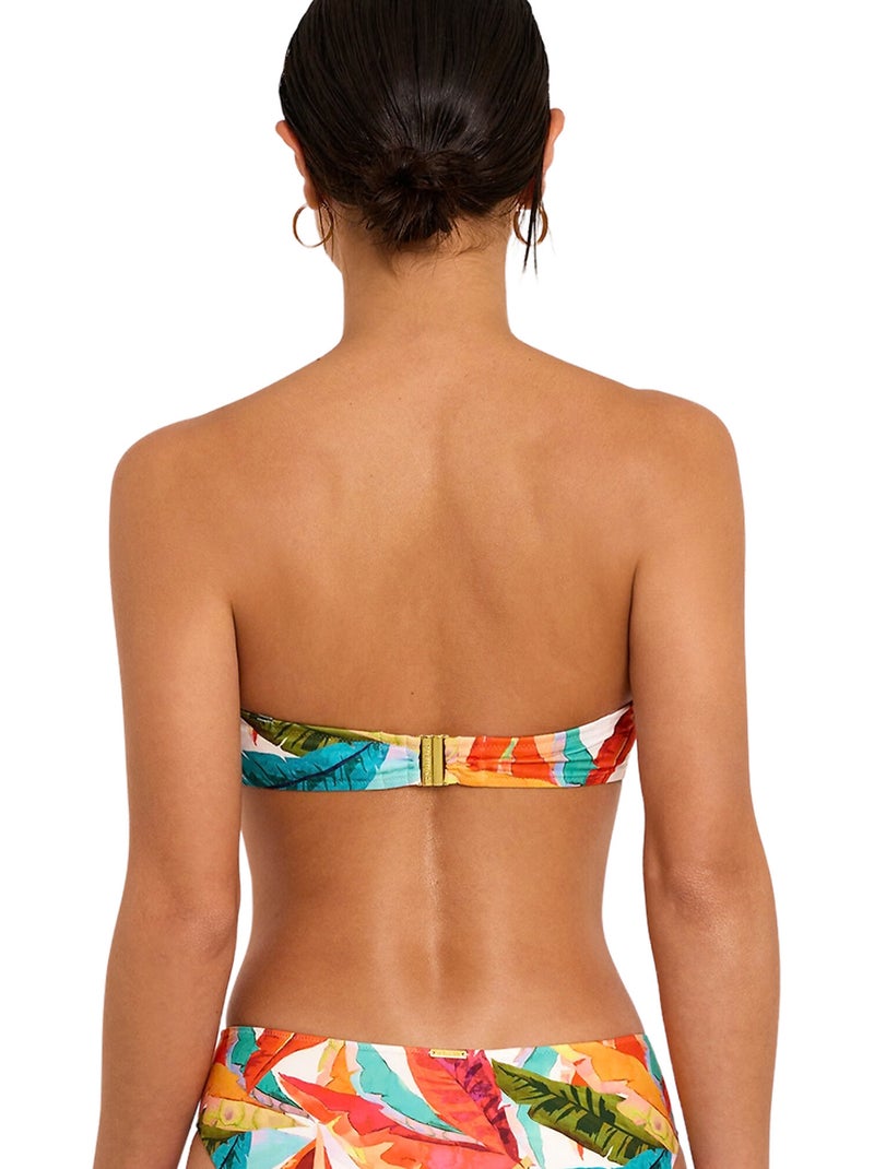 Haut de maillot de bain bandeau oasis Blanc - Kiabi