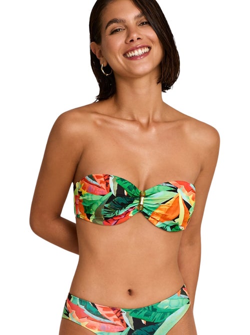 Haut de maillot de bain bandeau oasis - Kiabi Haut de maillot de bain bandeau oasis - Kiabi