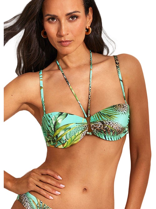 Haut de maillot de bain bandeau paradise - Kiabi
