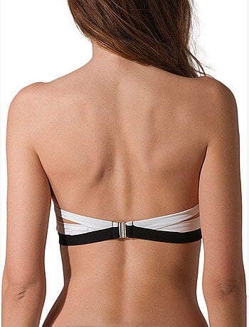 Haut de maillot de bain bandeau préformé elixir