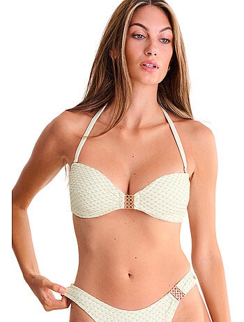 Haut de maillot de bain bandeau préformé sans armatures egypt