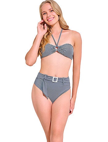 Haut de maillot de bain bandeau sans armatures lascari