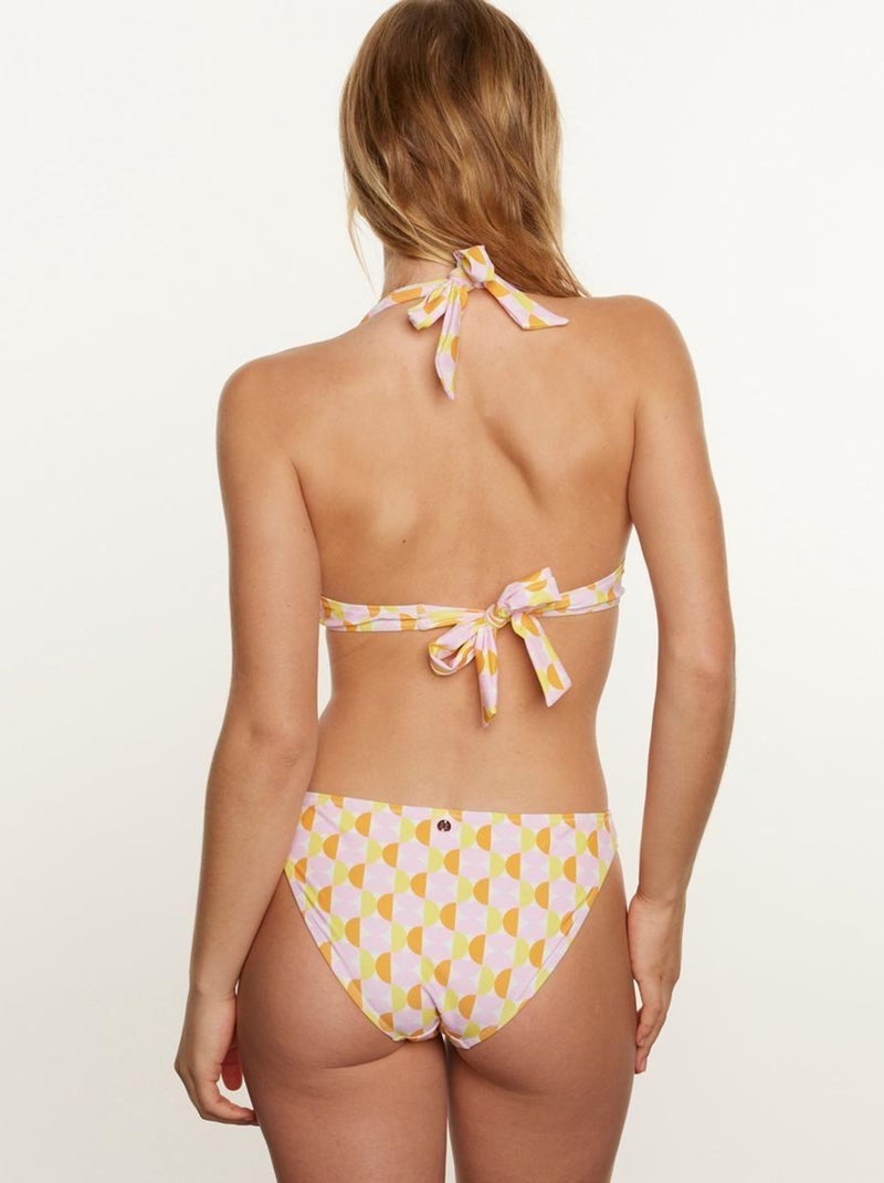 Haut de maillot de bain bandeau SEVENTIES - Brigitte Bardot Bain Rose - Kiabi