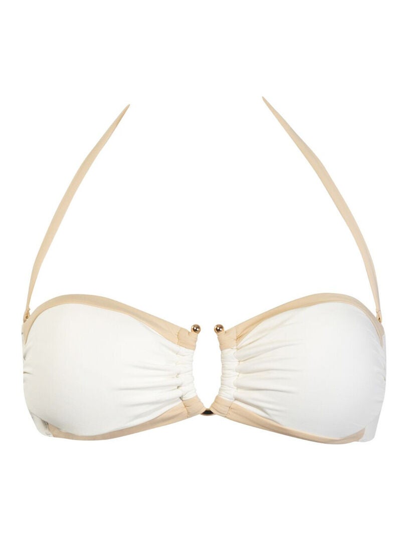 Bikini Eres Beige - Taille 42, En Polyamide, Neuf Avec étiquettes (valeur 380€)