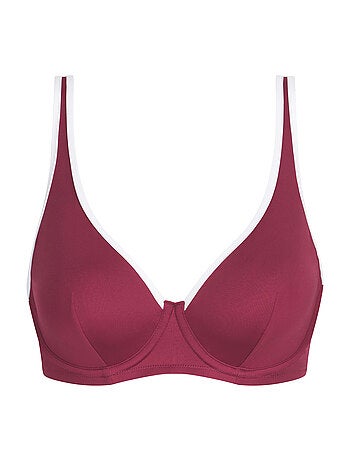 Haut de maillot de bain corbeille avec armatures Timeless