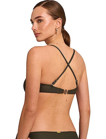 Haut de maillot de bain décolleté préformé sans armatures solstice