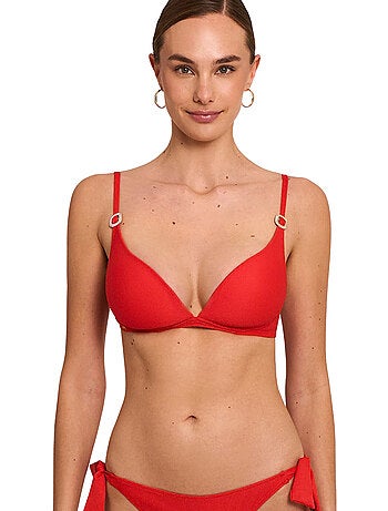 Haut de maillot de bain décolleté préformé sans armatures solstice