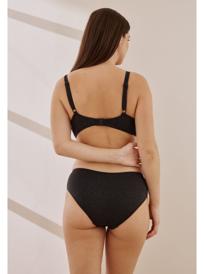 Haut de maillot de bain emboîtant Divine Noir - Kiabi