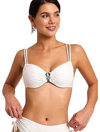 Haut de maillot de bain emboîtant nautilus
