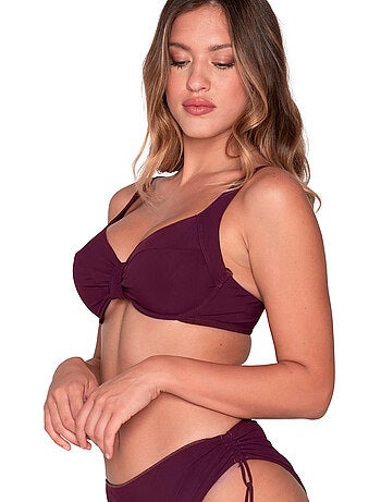 Haut de maillot de bain emboîtant non préformé blue sense