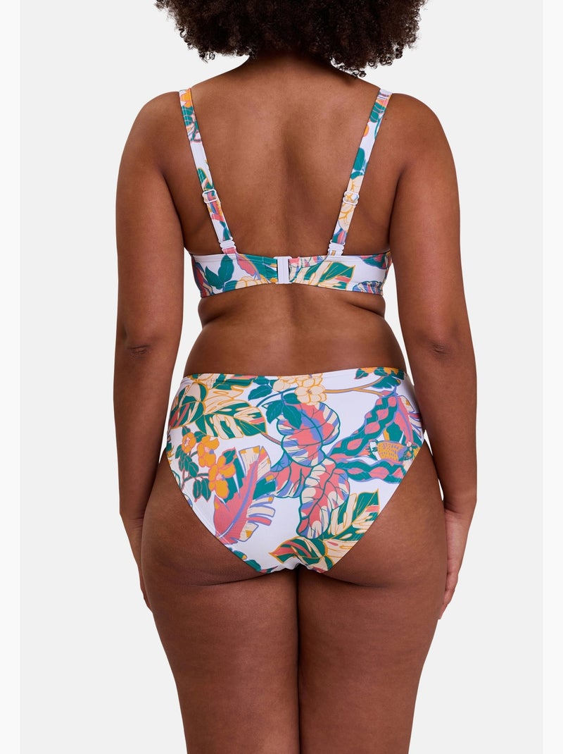 Haut de maillot de bain fidji sans complexe lingerie Blanc Vert clair - Kiabi