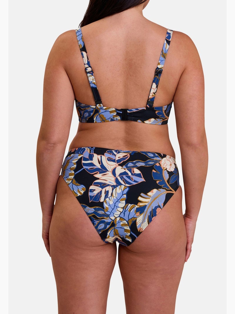 Haut de maillot de bain fidji sans complexe lingerie Noir Bleu Blanc - Kiabi