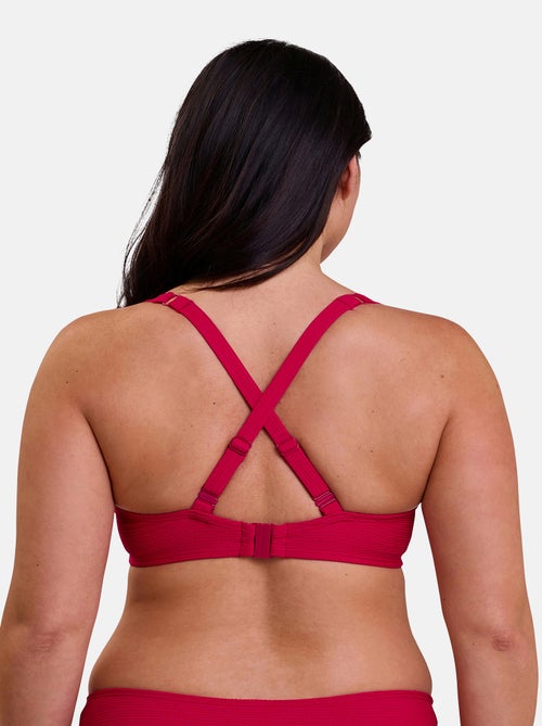 Haut de maillot de bain Glamourous Textured Sans Complexe - Kiabi