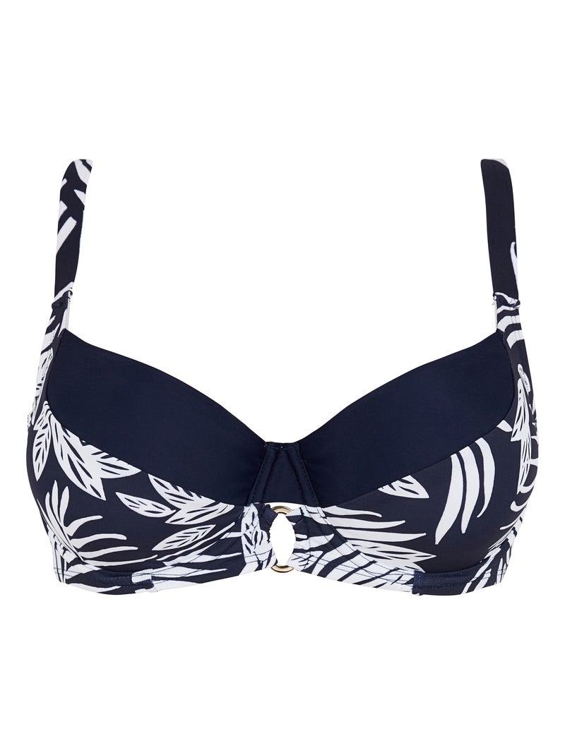 Haut de maillot de bain Kelaa Sans Complexe Bleu marine - Kiabi