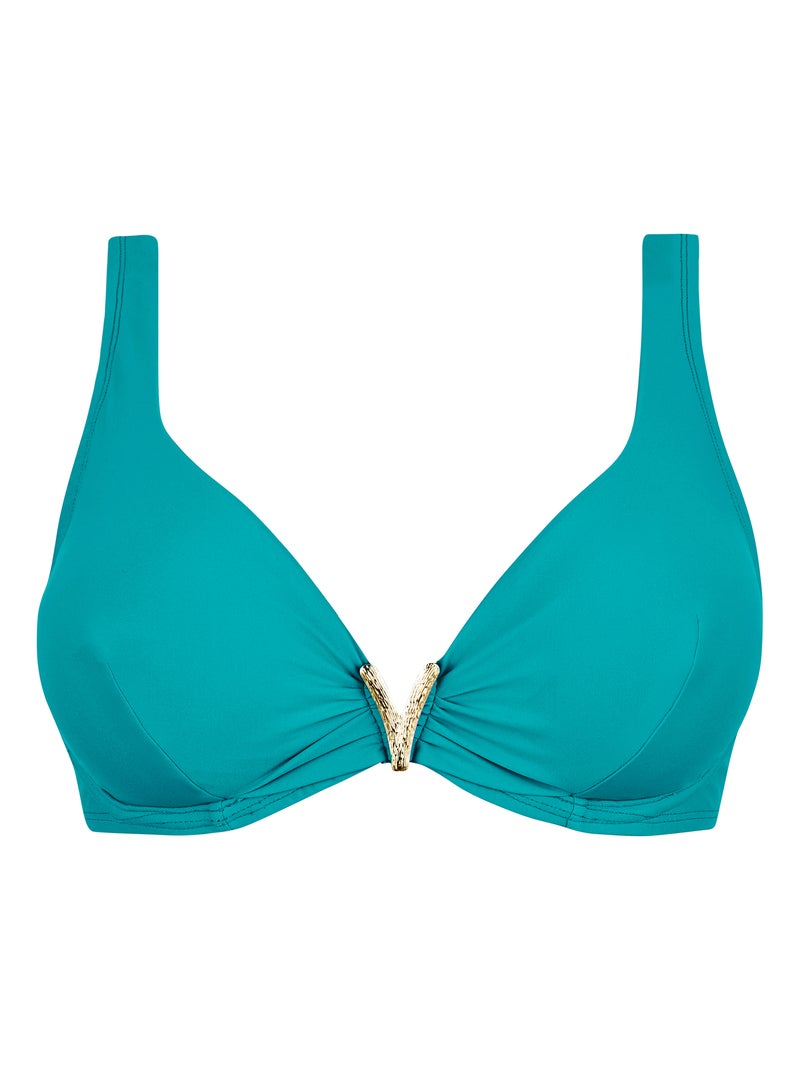 Haut de maillot de bain managua sans complexe lingerie Vert émeraude - Kiabi